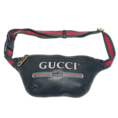 GUCCI Waist Pouch 527792 Waist Bag Japan Ookura • $466