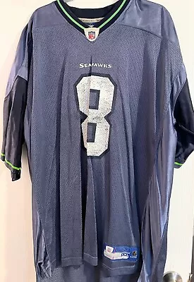 Vintage Y2K Reebok NFL Seattle Seahawks Matt Hasselbeck Jersey Size XXL • $18