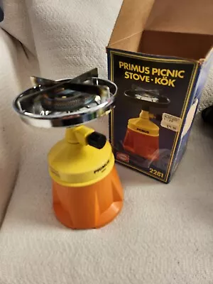 1980s Vintage PRIMUS 2281 Picnic Camping Stove WORKING New • $127