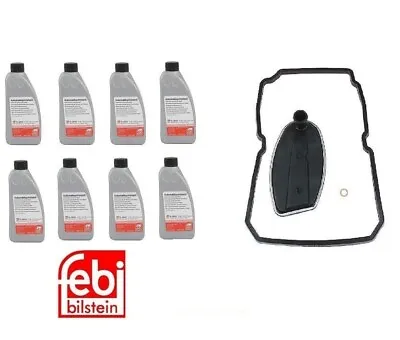 8-Liters For Mercedes Automatic Transmission Fluid OE Spec 236.14 & Filter Kit • $151.95