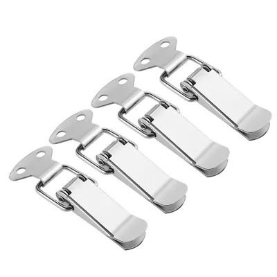 4PCS Spring Loaded Toggle Case Box Chest Trunk Latch Catches Hasps Clamps • $8.92