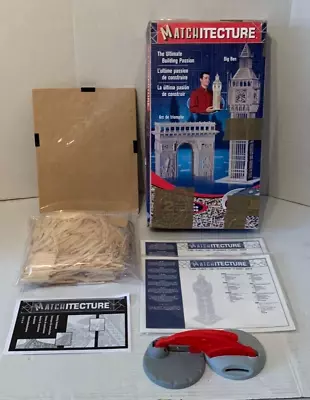 Matchitecture Big Ben & Arc De Triomphe Wood Model Kit #6690 • $10.24