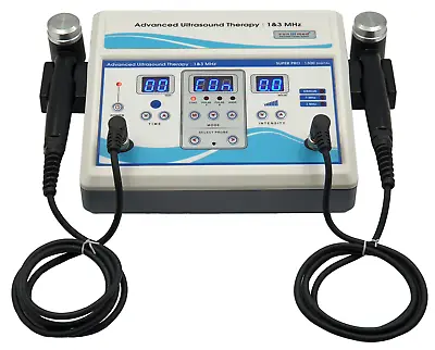 New 1 & 3 MHz Digital Ultrasound Therapy Pain Relief Therapeutic Machine • £149.49