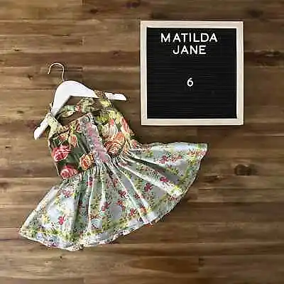 Matilda Jane Vintage Serendipity Bowie Roundabout Halter Top 6  • $36