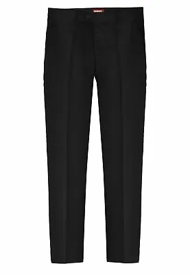 £49.99 • Buy Mens Merc London Mod Classic Sta Press Smart Formal Trouser Winston - Black 