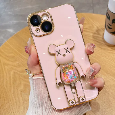 $11.88 • Buy For IPhone 14 13 Pro Max 12 11 XS XR 7 8 Cute Candy Cool Bear Shockproof Case