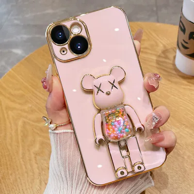 For IPhone 15 14 Pro Max 13 12 11 XS XR 7 8 Cute Candy Cool Bear Shockproof Case • $14.99