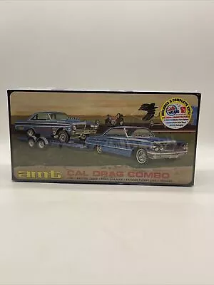 AMT CAL DRAG COMBO FORD GALAXIE FALCON & TRAILER AMT 1223/06 - 3 Kits • $93.33