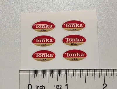 Tiny Tonka Truck Original Oval Sticker Years 1970-1973 Tiny Tonka Logo • $3.99