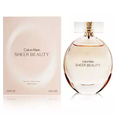 New Calvin Klein Sheer Beauty Eau De Toilette 100ml Perfume • $69.95