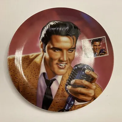 Vintage Elvis Presley  The Rock And Roll Legend  Delphi Collector Plate • $29.99