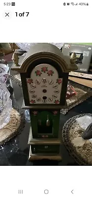 Vintage Dollhouse Miniature German Grandfather Clock • $2.99