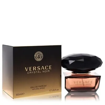 Crystal Noir By Versace Eau De Parfum Spray 1.7 Oz For Women NEW IN SEALED BOX. • $36.99
