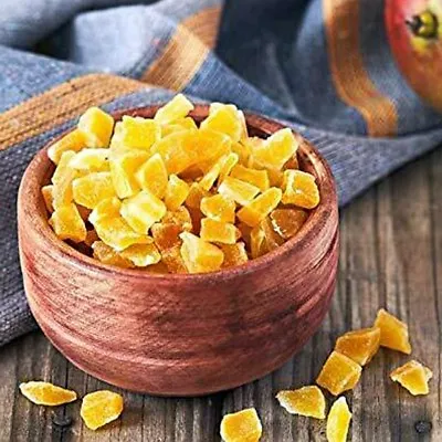 Organic Dried Mango Chips Pure Natural Healthy Energetic Snack 100g 250g 500g • £16.66