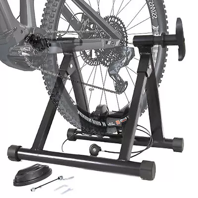 Bike Trainer Steel Ultra Silent Bicycle Trainer With Magnetic Flywheel • $97.17