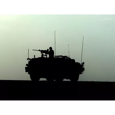 £12.99 • Buy Houlding Military UK Jackal Armoured Vehicle Photo Canvas Wall Art Print Poster