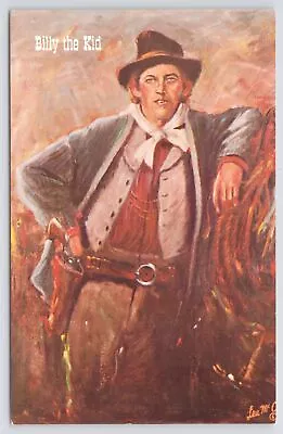 Gunfighters Of The Old West~Billy The Kid~Died At 21~Killed 21~L McCarty~Vtg PC • $3