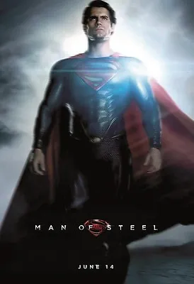 Man Of Steel Movie Poster (B) 11 X 17 Inches - Henry Cavill • $13.96