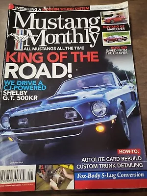Lot Of 7 Mustang Monthly Magazine 2012-2013 Good Condition • $11.93