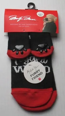New Marilyn Monroe Matching Pet And Owner Crew Socks Love Is A Four Small Pet • $4.95