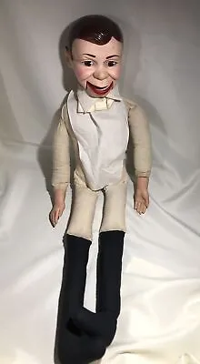 Vintage Ventriloquist Doll Novelty Charlie McCarthy 29” Tall PART ONLY AS-IS • $45