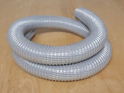 $39.95 • Buy Carpet Cleaning Mechine Central Vacuum Cleaner Hose 2  6' Wire Reinforced Gray