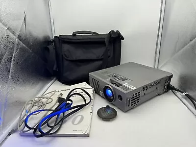 Mitsubishi LVP-X80U X80 Portable LCD Projector W/ Case Manual & Cables • $39.99