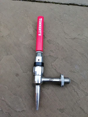 £20 • Buy Tennents Lager Pub Bar Mancave Pump Tap Font Handle Upcycle Spare 