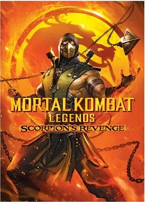 Mortal Kombat Legends: Scorpion’s Revenge DVD **Movie DISC ONLY** Free Shipping! • $4.90