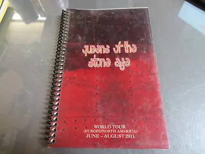 Queens Of The Stone Age-Europe/US Tour--ITINERARY Book-- June-August 2011*QOTSA • $74.99