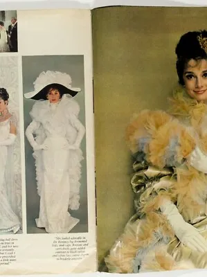 AUDREY HEPBURN Cecil Beaton MY FAIR LADY Costume Preview 1960's Weekend Magazine • $118.12