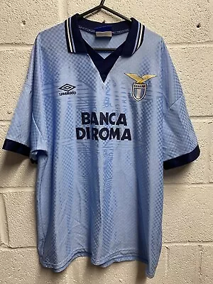 Genuine 95/96 Lazio Home Shirt  • £100