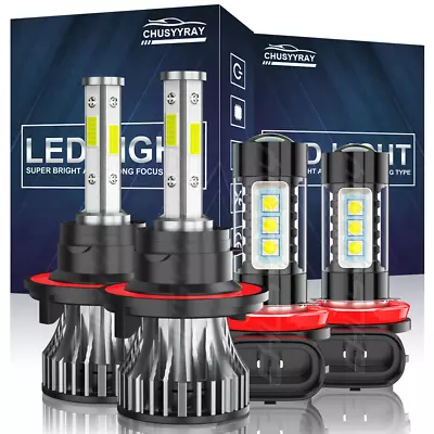 For Mini Cooper Countryman/Paceman 2011-2016 LED Headlight + Fog Light Bulbs Kit • $35.70