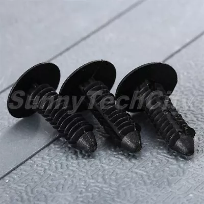 50x Car Fasteners Rivets Retainers Hood Push Pin Clips For Ford Mustang 2009 • $4.26