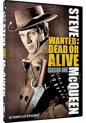 NEW Wanted Dead Or Alive Season 1 COMPLETE ONE 1ST  Steve McQueen 4 DVD BOX SET • $14.99