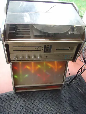 Vintage 4D Morse Electrophonic Disco Stereo Radio 8Track Record Player 4Restore • $179.95