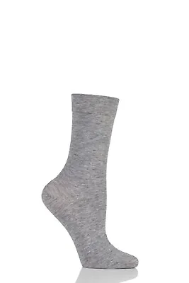 Falke Ladies' Sensual Soft Cashmere Marl Luxury Socks In 3 Colours - 1 Pair Pack • £25.99