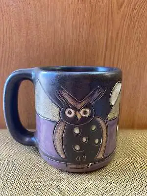 Night Owls Mara Mug In Lead Free Stoneware Pottery.;16OZ; 510V5 • $24.95