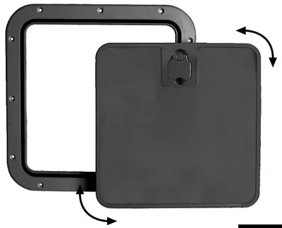 £29.90 • Buy Boat Deck Inspection Hatch With Removable Black Front Lid 375x375mm