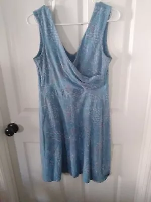 Women’s Port Blue Patagonia Dress Size S • $15.99