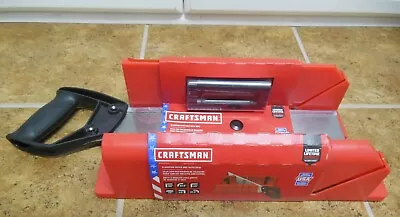 Craftsman Clamping Miter Box With 12  Saw CMHT20600 NIB • $12.99