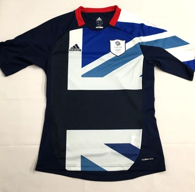 £29.95 • Buy London 2012 Olympics Team GB Adidas Offical Blue Men's Unisex Shirt S Clima Cool