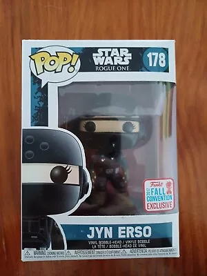 Star Wars - Rogue One - Jyn Erso Funko Pop Vinyl NYCC 2017 Exclusive #178 • $28