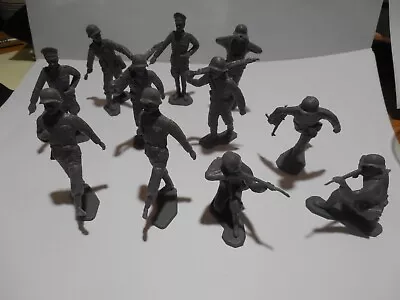 Vintage Marx Battleground Dark Grey Germans Lot • $1.99