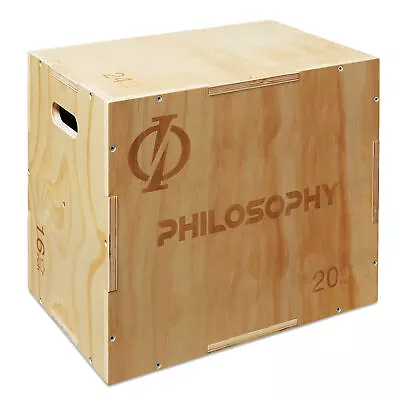 3 In 1 Wood Plyometric Box Jump Box For Training & Conditioning • $76.99