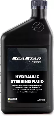 SeaStar HA5430H Hydraulic Steering Fluid 1 Quart Bottle Teleflex Marine HA5430 • $29.98