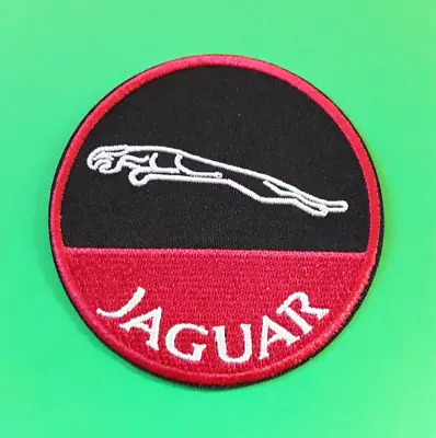 Jaguar Logo British Classic Car Motorsport Racing Embroidered Patch Uk Seller  • £3.35