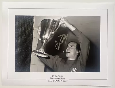 Colin Stein Signed 16x12  Rangers Photo / Private Signing / Proof / COA • £24.99