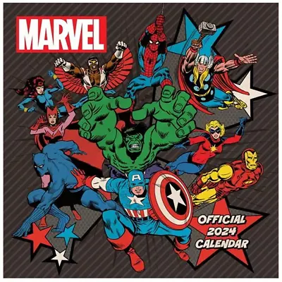 Official Marvel Comics 2024 Calendar • £5