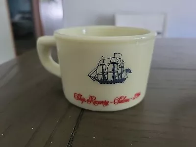 Old Spice Milk Glass Vintage Shaving Mug Shulton.. • $11